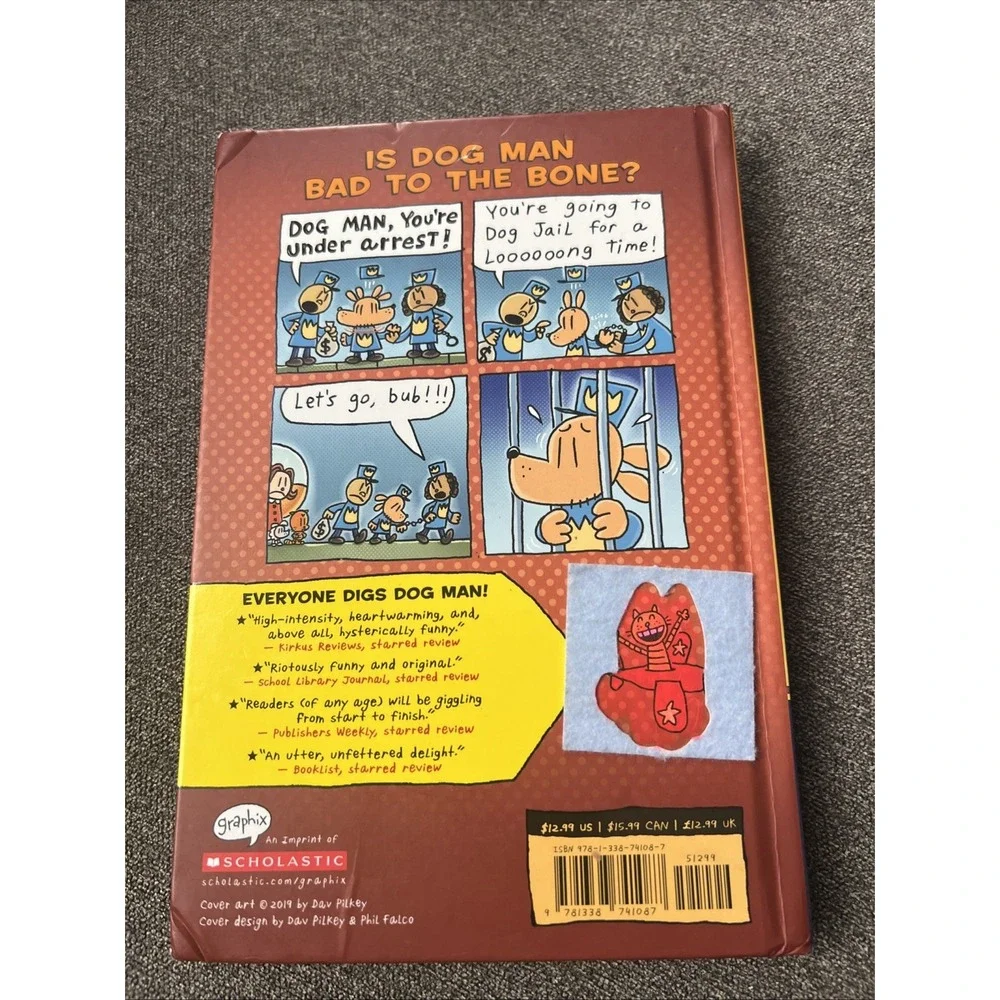 Scholastic Dog Man Brawl of the Wild Kids Book OS Multicolor Graphic Novel